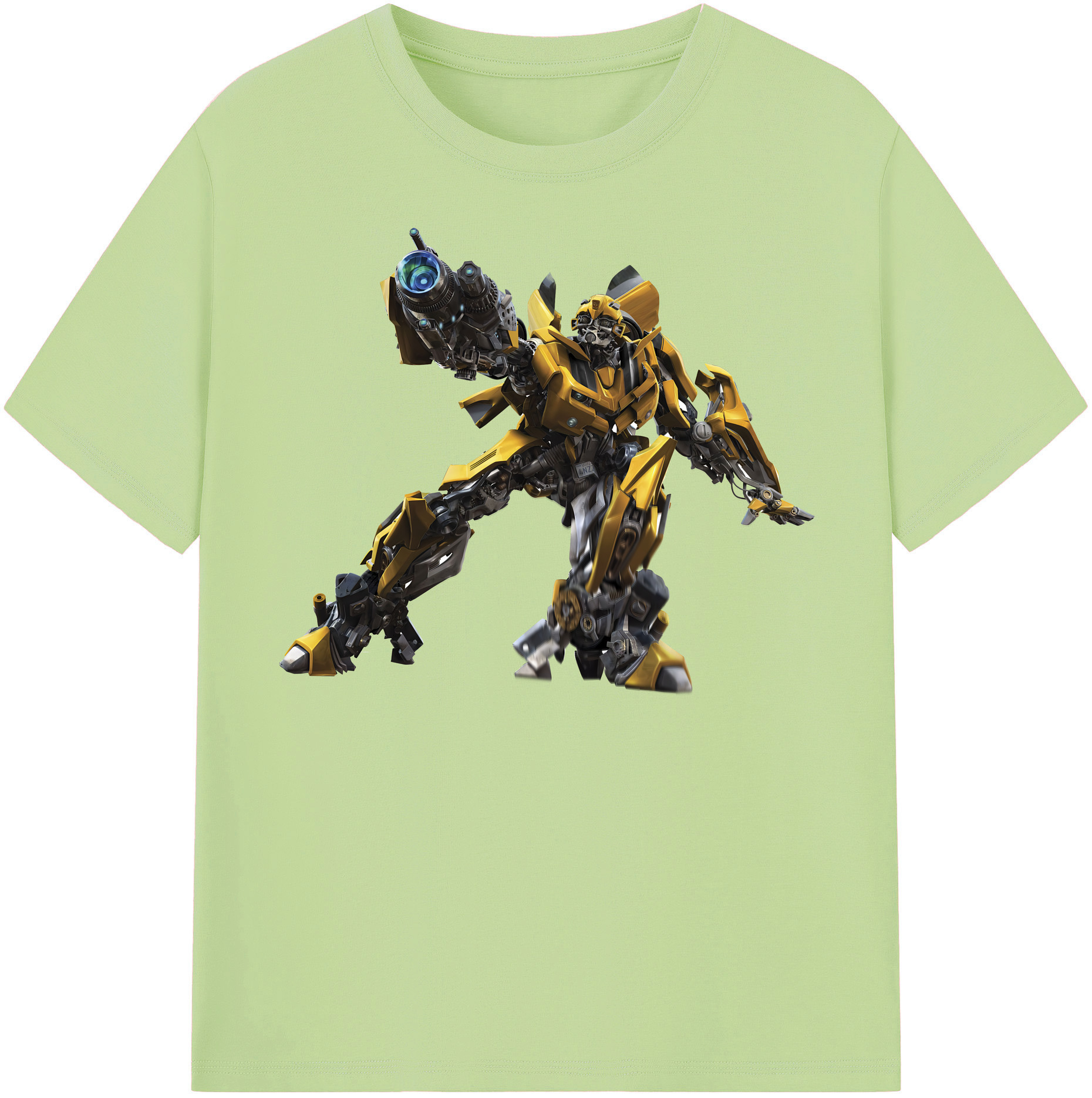 （画像用） Transformers トランスフォーマー 綿100％半袖Tシャツ（フロントプリント）